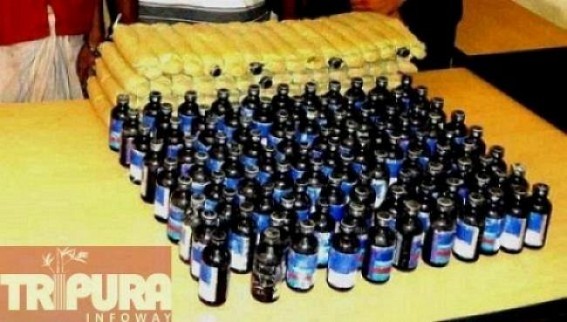Smuggling of liquor goes rampant: Tripura police nabbed two Smuggling of liquor goes rampant: Tripura police nabbed two